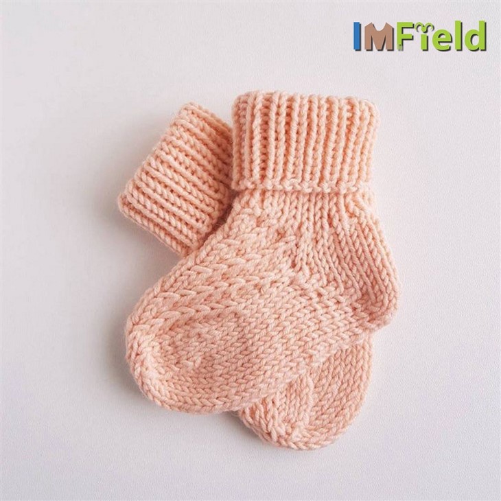 Baby Cashmere Leaf Shape Boot Cuff Socks
