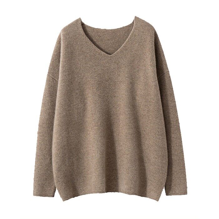 Black Cashmere Womens Sweater