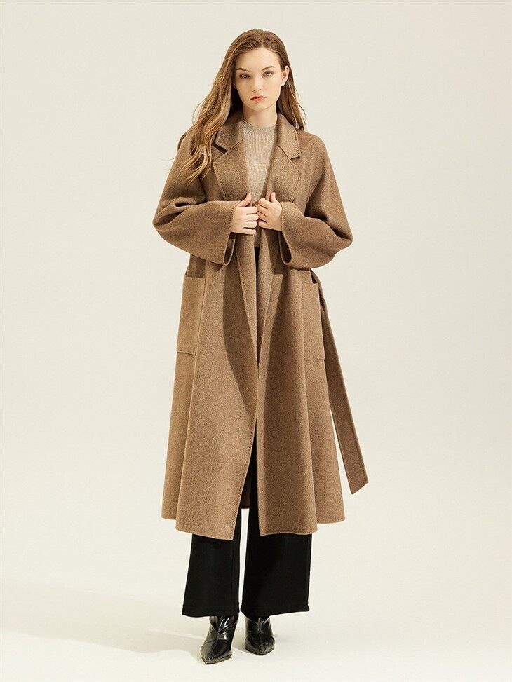 Brown Cashmere Overcoat
