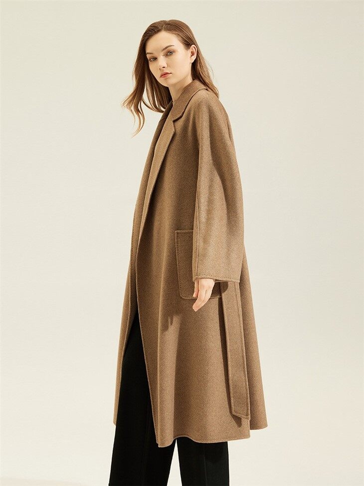 Brown Cashmere Overcoat