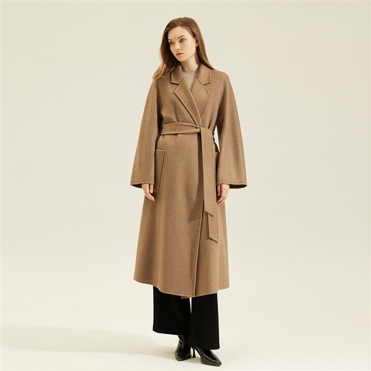 Brown Cashmere Overcoat