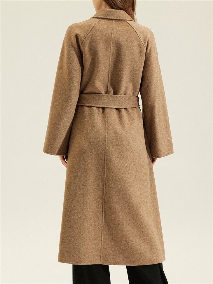 Brown Cashmere Overcoat