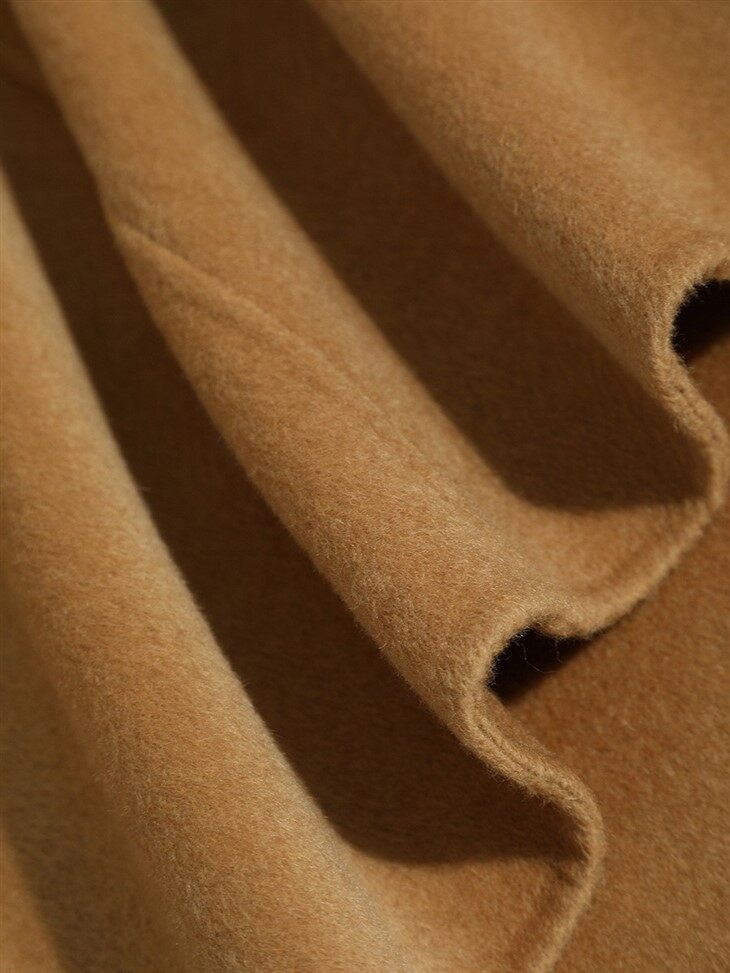 Camel Cashmere Overcoat