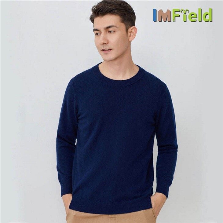 Cashmere For Men Sweater Finest Crew Neck 100% Cashmere Sweater