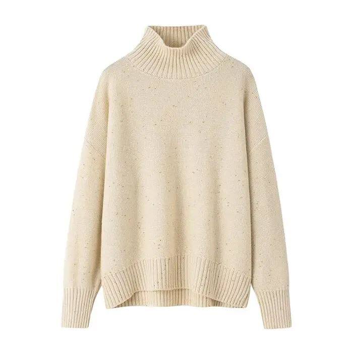 Кашемировая водолазка женская