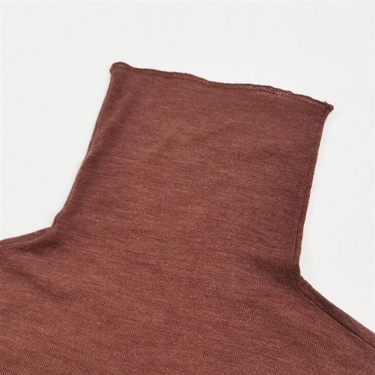 Classiques Thin Turtleneck Short Sleeve Wool Sweater