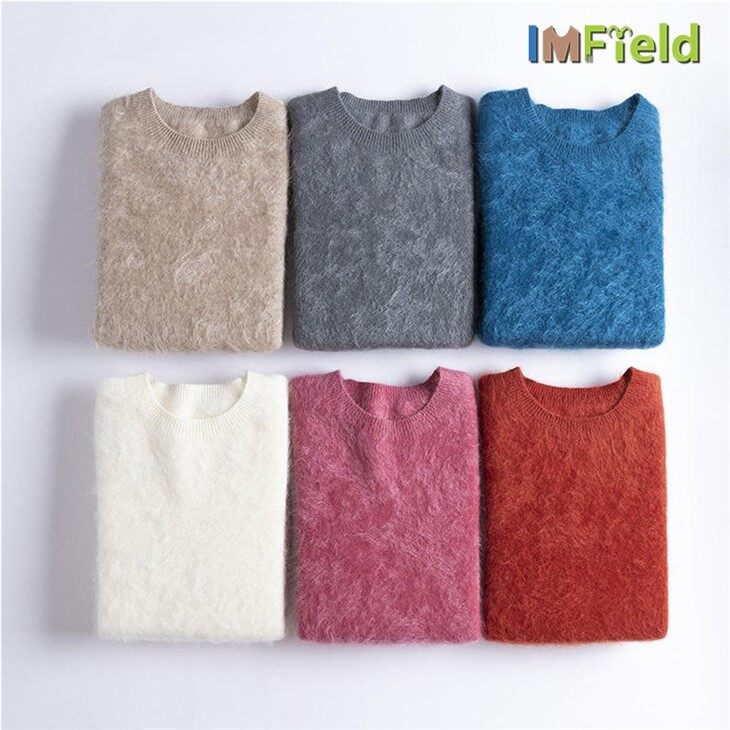 Cloud Brushed Cashmere Jumper Brushed Cashmere Pullover Sweater