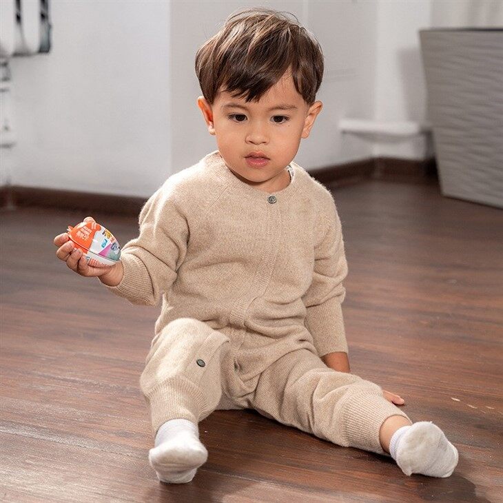 Custom Baby Cashmere Crawling Clothes