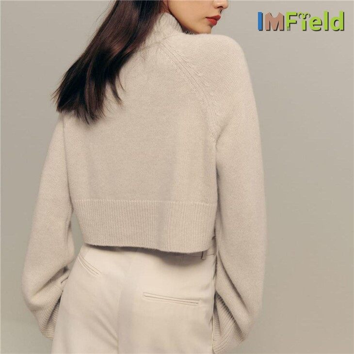 Custom Women Turtleneck Knit Casmere Sweaters