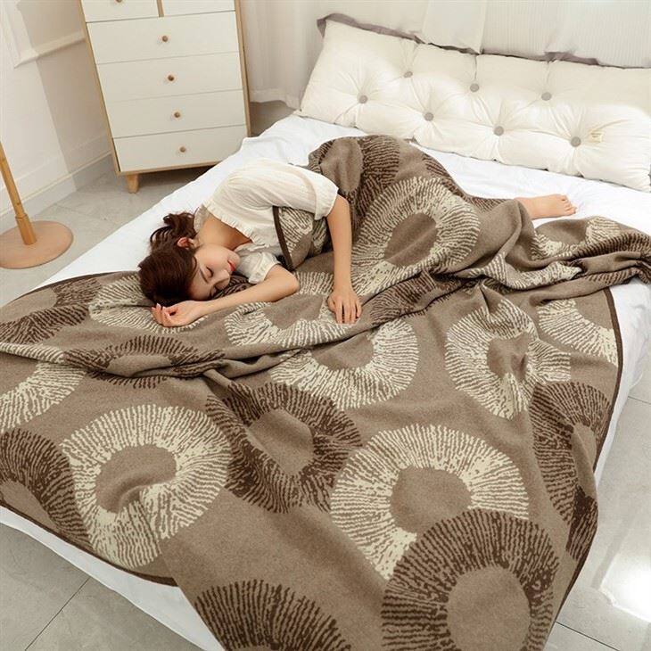High Quality Organic Cashmere King Twin Blanket