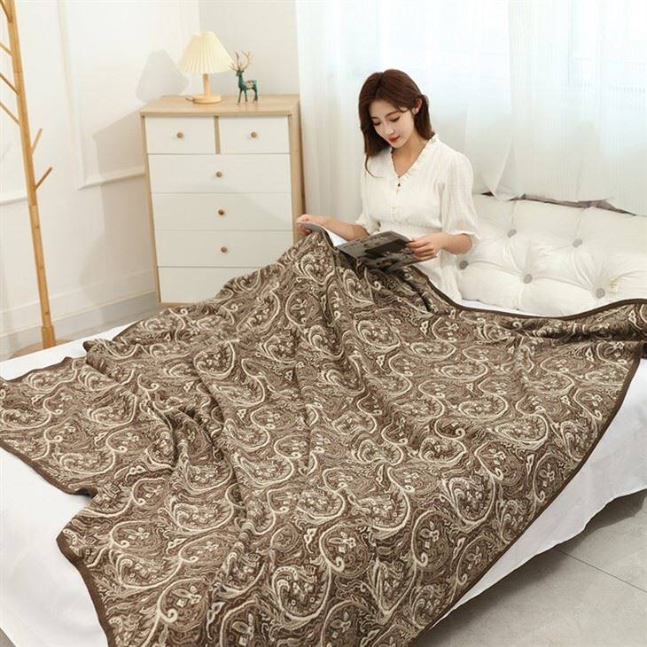 High Quality Organic Cashmere King Twin Blanket