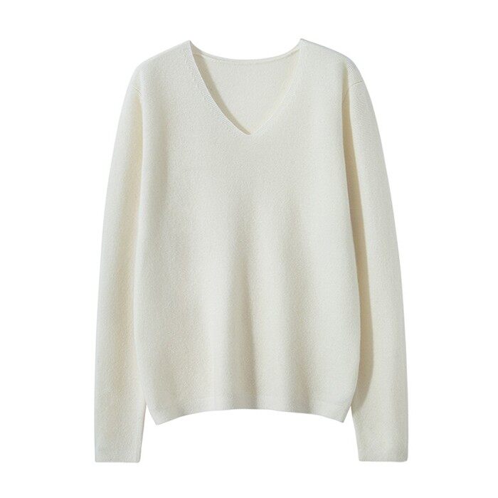 Ladies Black Cashmere Jumper