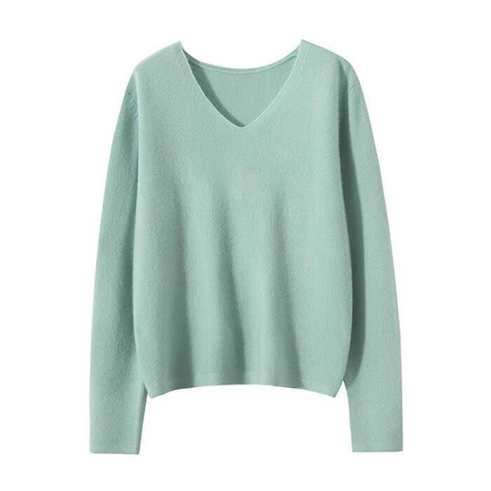 Ladies Black Cashmere Jumper