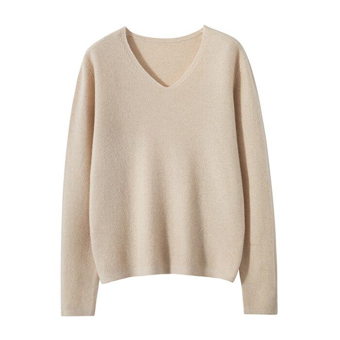 Ladies Black Cashmere Jumper