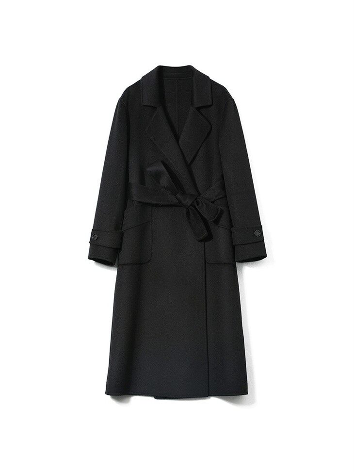Long Grey Cashmere Coat