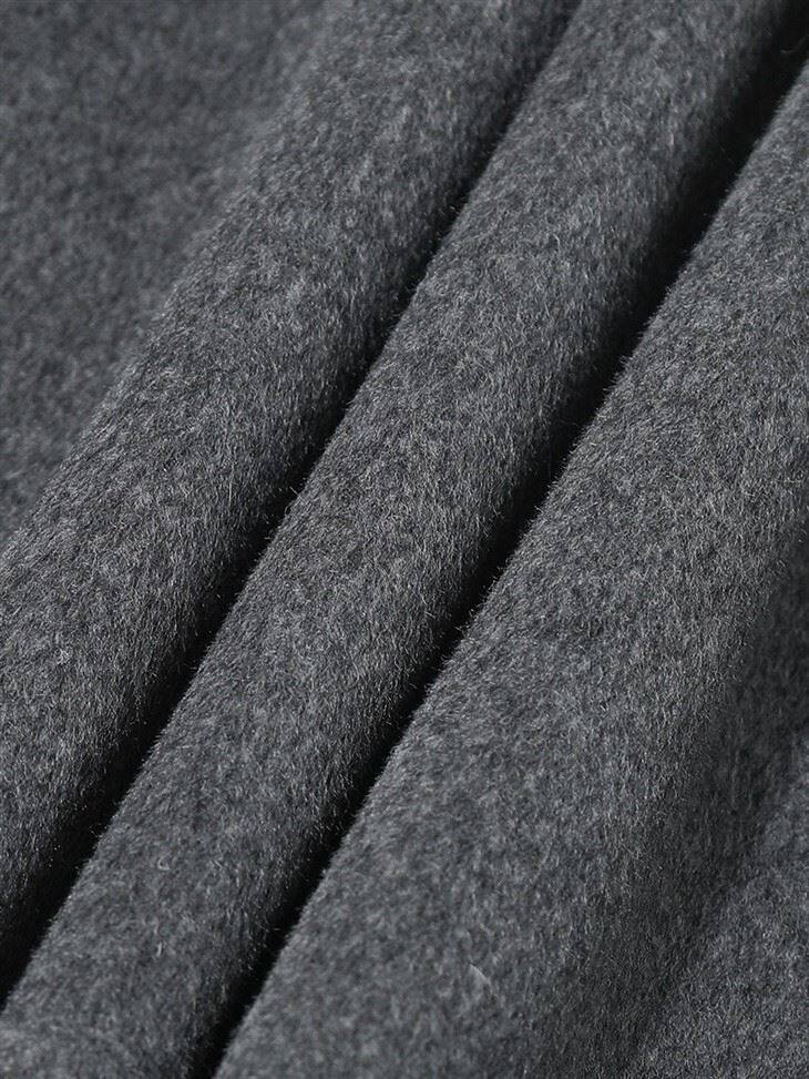 Long Grey Cashmere Coat