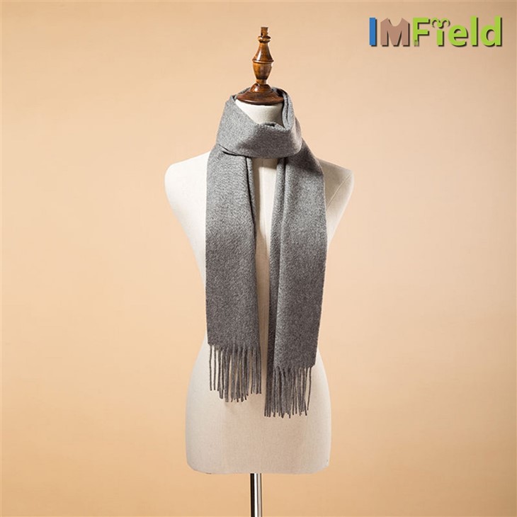 Luxury Autumn Winter Pure Color 100% Cashmere Scarves
