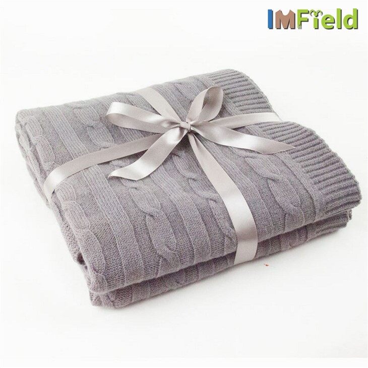 Kabel Kasmir Bulu Tebal Mewah Selimut Baling Dikait