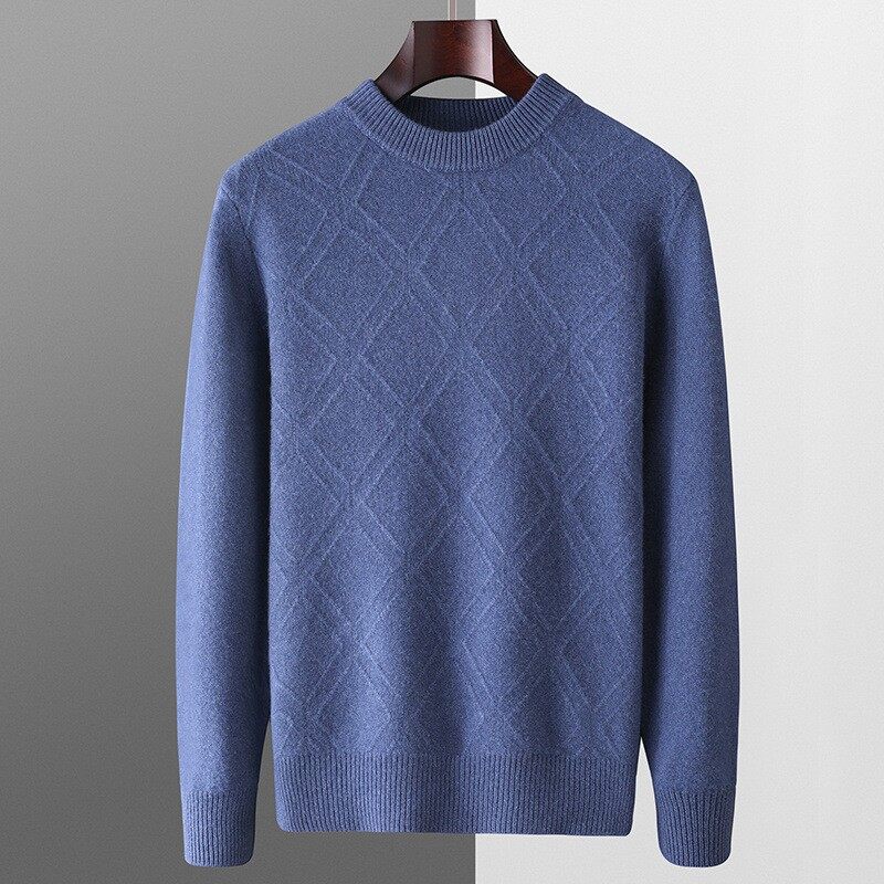 men's slim fit cashmere sweater