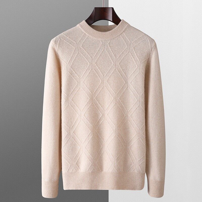 winter layering cashmere sweater