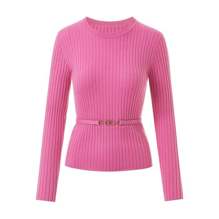 Mongolian Merino Wool Crewneck Sweater