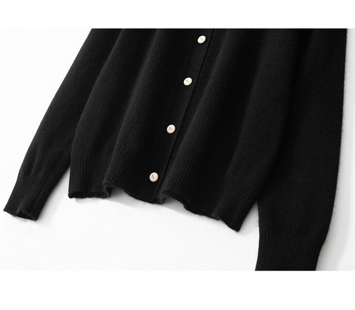 New Wool Cardigan Knitted Sweater Women