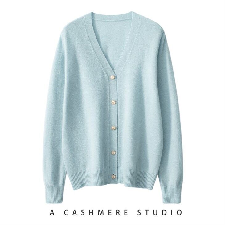 New Wool Cardigan Knitted Sweater Women