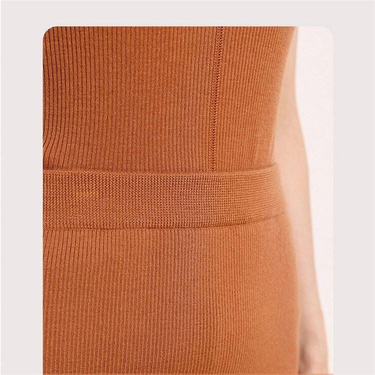 New Worsted Knitted Wool Skirt For Women