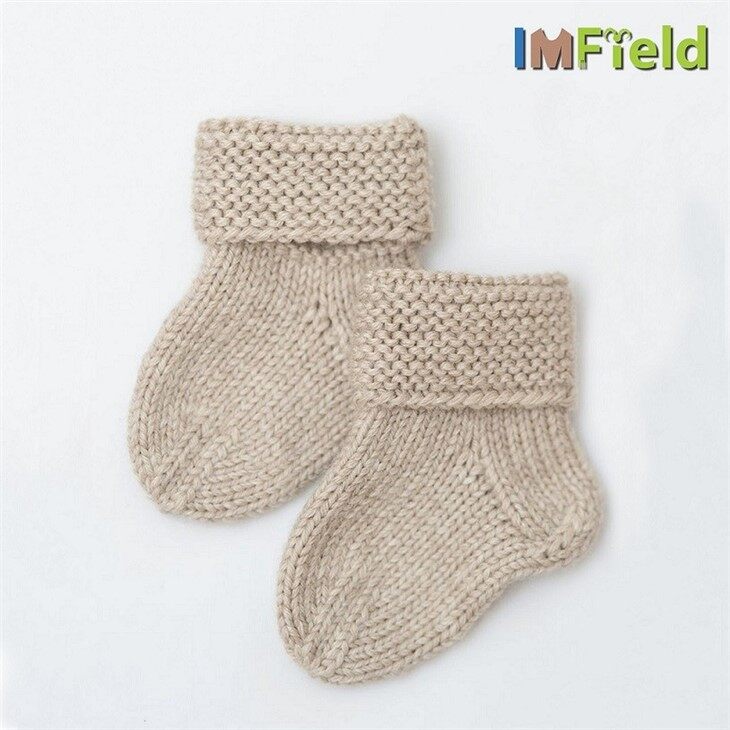 Newborn Baby 100% Cashmere Knitting Bonnet Boots Socks