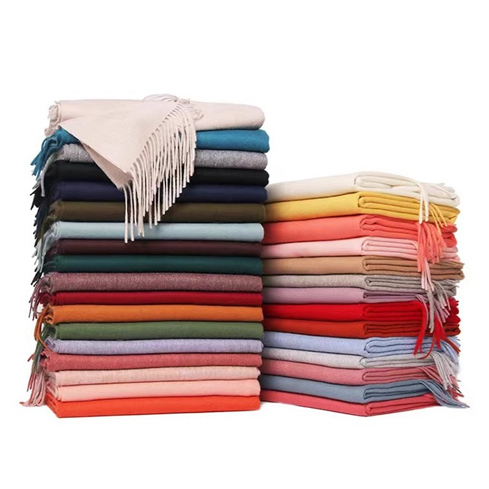 sustainable cashmere scarf