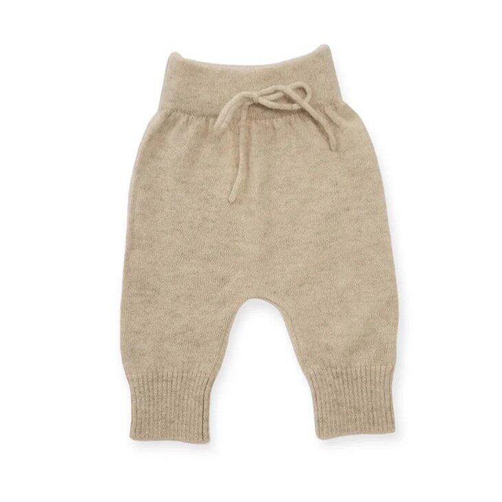 Cashmere baby tops trousers Set