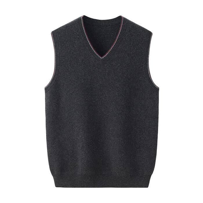 Cashmere Sweater Vest For Men