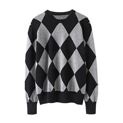 سترة كشمير أرجيل كبيرة الحجم