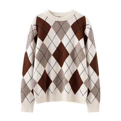 Sweater Cashmere Intarsia