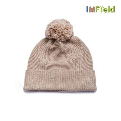 Lady Angle Rib Knitted Cashmere Beanie