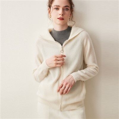 Sweater Hoodie Pullover Berkait Bulu