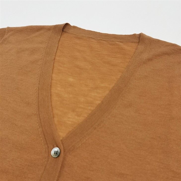 Spring Thin V Neck Wool Cardigan Sweater