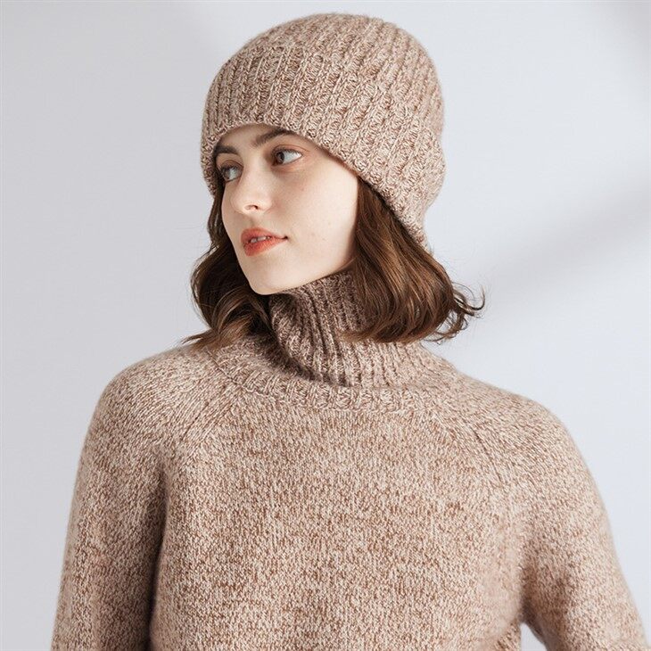 Uniszex egyedi Cashmere Kint Beanie sapka