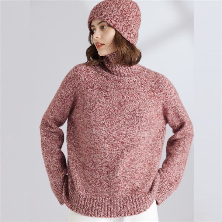 Áo len cashmere tinh khiết có trọng lượng Kint áo len Kint