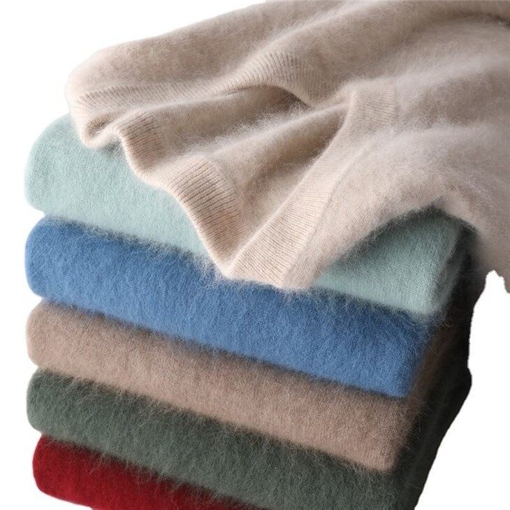 Wholesale Clothing Plain Knit Cashmere Pullover Man