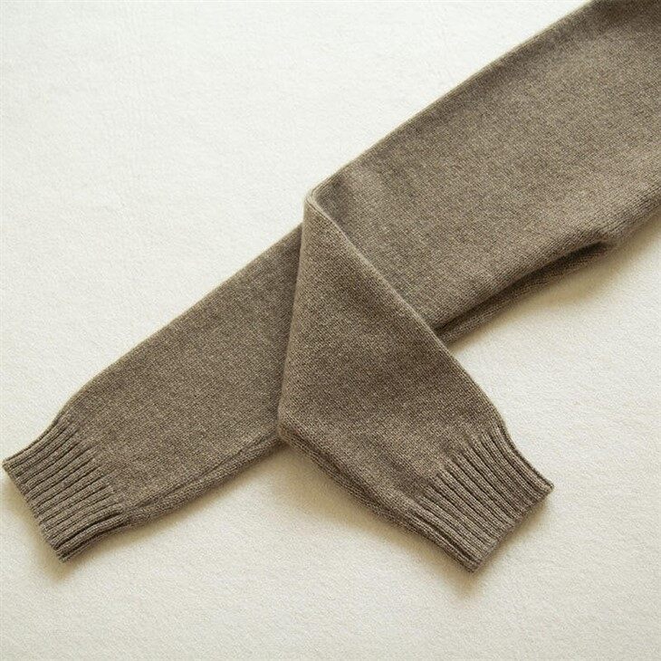 Wholesale Plain Color Toddlers Leggings Knit Baby Cashmere Pants