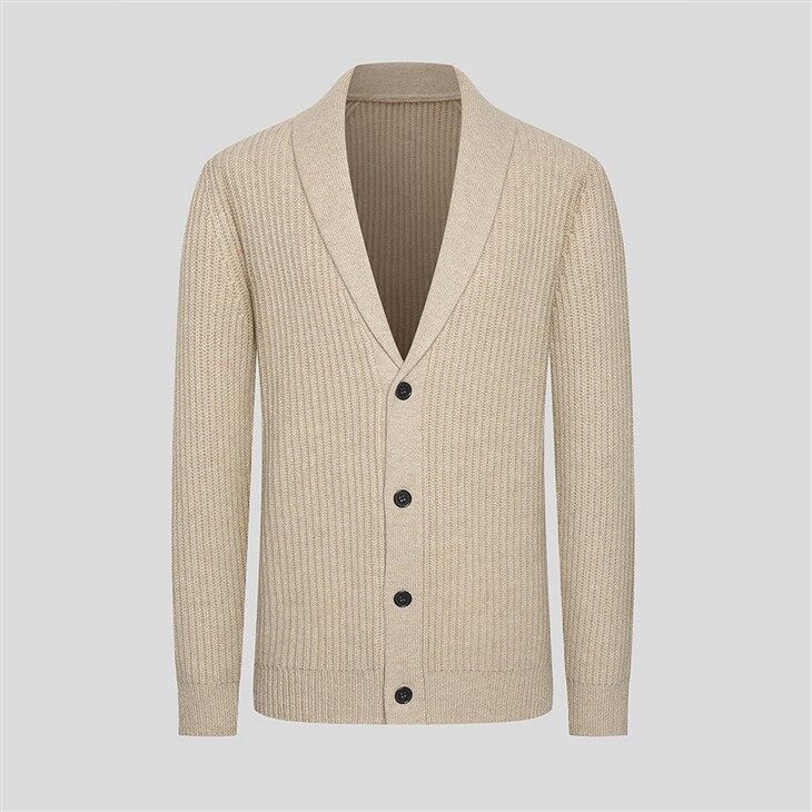 Vestit d'hivern coll 100 jersei cardigan de caixmir
