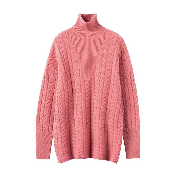 Kadın Kaşmir Yavurucu Sweater