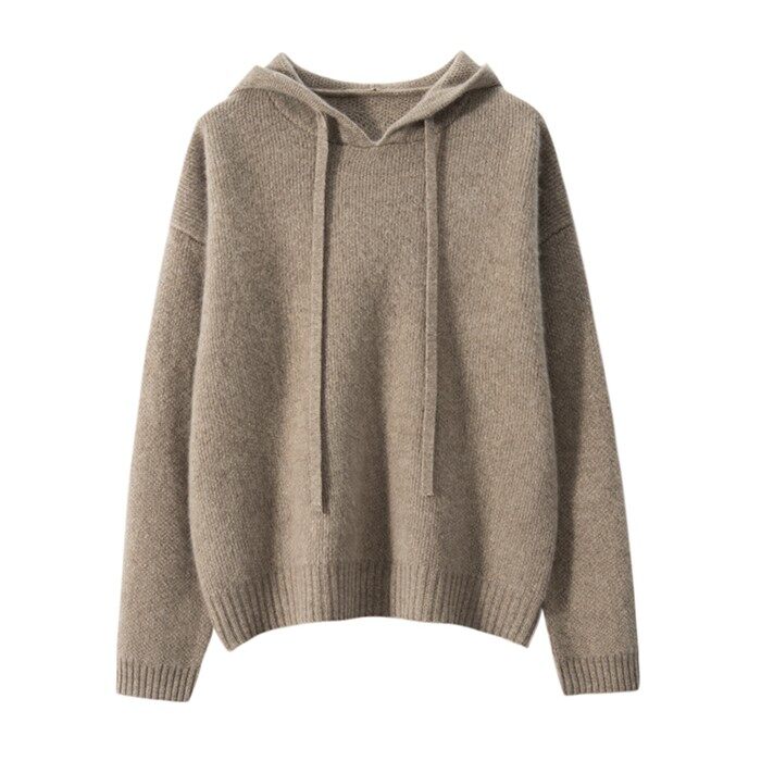 Women's Cashmere Hoodie
