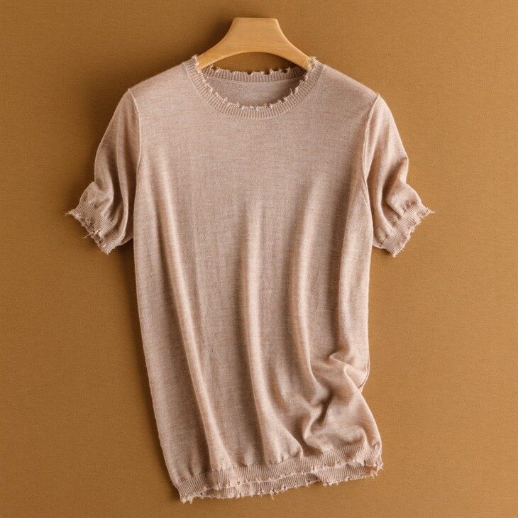 Women's Cashmere T-shirts And Tops