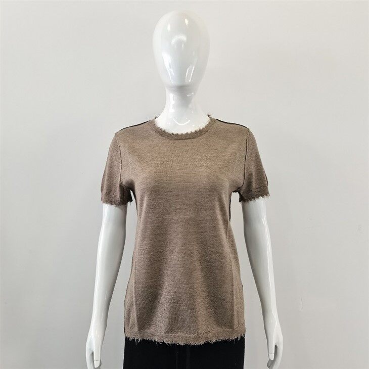 Women's Cashmere T-shirts And Tops