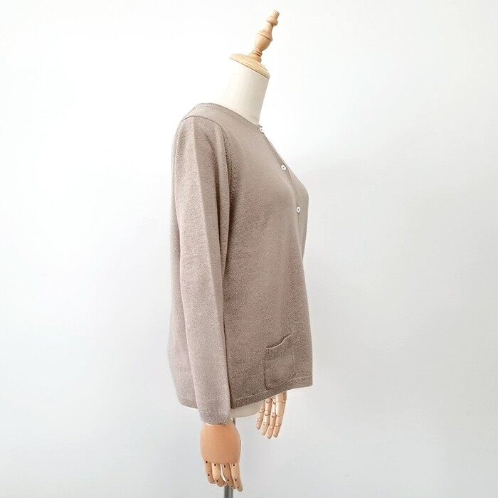 Womens Cashmere Wool Knitted Cardigan
