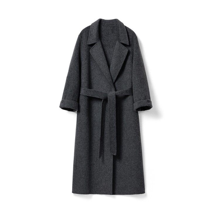Wool Blend Cashmere Coat
