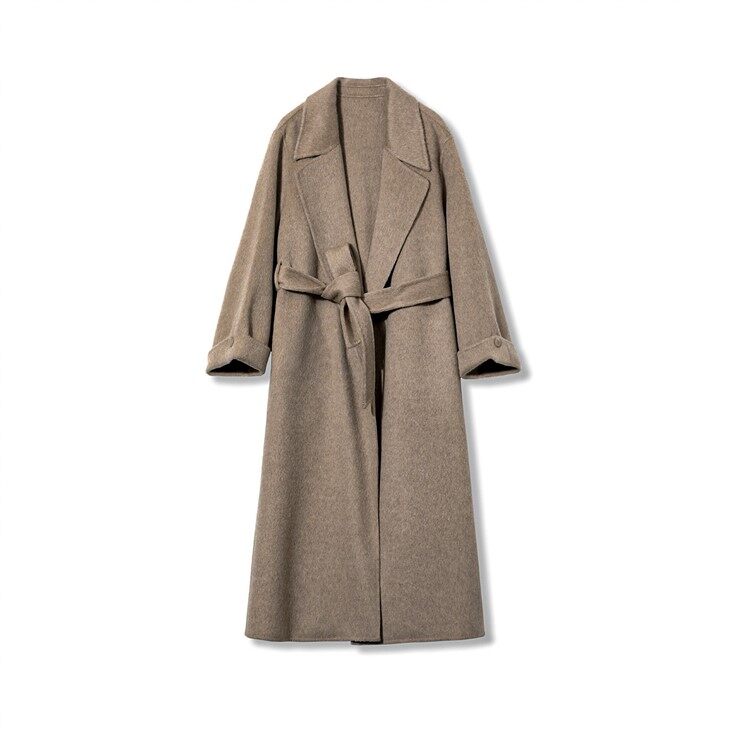 Wool Blend Cashmere Coat