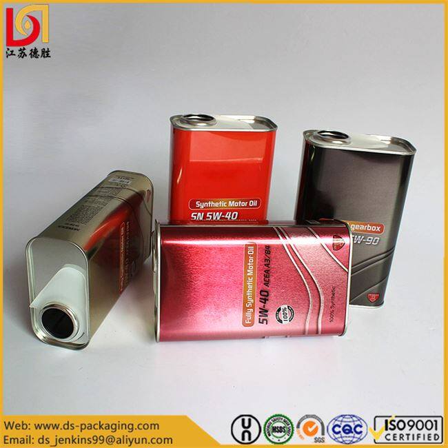 علب معدنية سعة 1 لتر من طراز F مزودة بصنبور